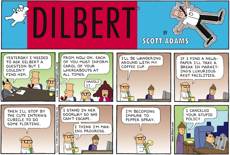 Dilbert Cartoon